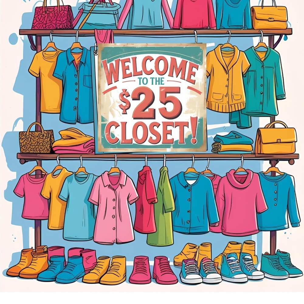 Welcome to the $25 Closet!